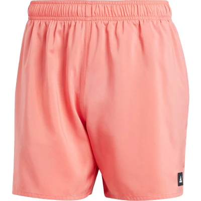 Afbeelding van Adidas heren Solid CLX zwemshorts met steekzakken in de kleur Koraal, maat: M