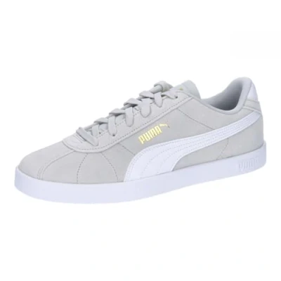 Afbeelding van PUMA Club Ii Sneaker Unisex, Glacial Grey Wit Goud, 37 EU