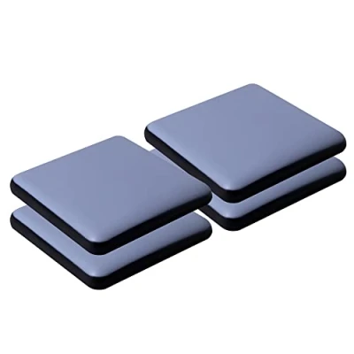 Afbeelding van meubelschuifregelaars voor tapijt en hardhouten vloeren, zelfklevende meubelglijders, pads (vierkant 50 mm, 4)