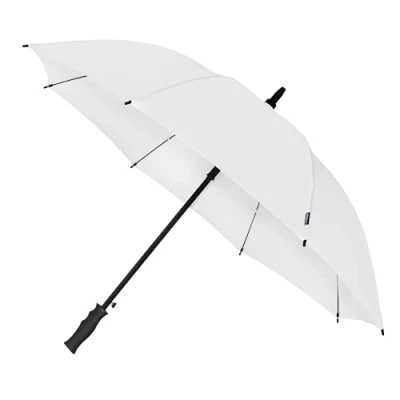 Afbeelding van Falcone Compacte Windproof Paraplu Automaat 102 cm Wit