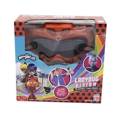 Afbeelding van Silverlit Vision Miraculous Interactief spel met 3D masker Richt en schakel de wonderbaarlijke schurken uit Spelduur 90 seconden 4 moeilijkheidsgraden 1+ spelers Vanaf 5 jaar