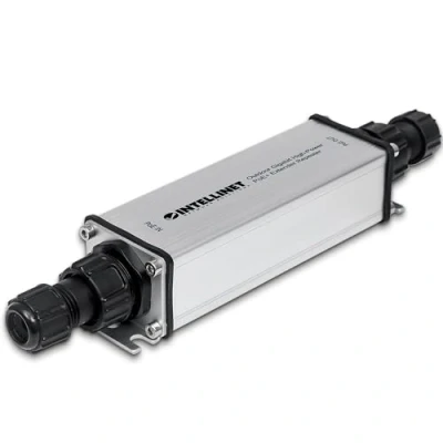 Afbeelding van Intellinet 561211 Network repeater Zwart, Grijs 10, 100, 1000Mbit/s netwerkextender