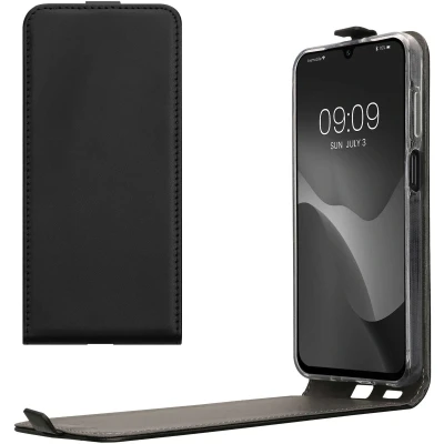 Afbeelding van kwmobile hoesje geschikt voor Samsung Galaxy A26 5G Flip cover met magnetische sluiting in zwart