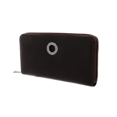 Afbeelding van Mandarina Duck Mellow Leather P10fzp61 damesportemonnee, 2,09 x 10 19 cm (B H L), bruin (Mole), 19x10.5x2 (L W)