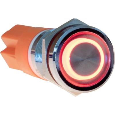 Afbeelding van Joy it Button12E 02 Toetsschakelaar Continu Rood (Ø x l) 12 mm 26.50 IK10, IP67 1 stuk(s)