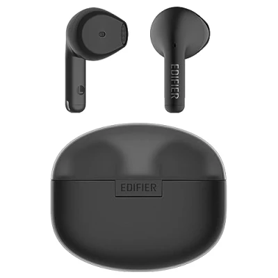 Afbeelding van Edifier X2s Bluetooth hoofdtelefoon, draadloze 5.3 in ear dynamische 13 mm drivers, AI omgevingsruisonderdrukking, individueel geluid, IP54 waterdicht zwart