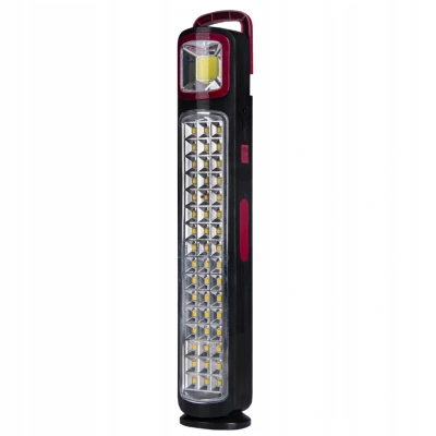 Afbeelding van LED werkplaats lamp 12,8W Oplaadbaar + Solar Koud wit