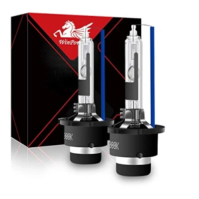 Afbeelding van WinPower D2R Xenon lamp 35W Koplamp HID Vervangingsset 8000K Blauw X treme Licht, 2 Bollen