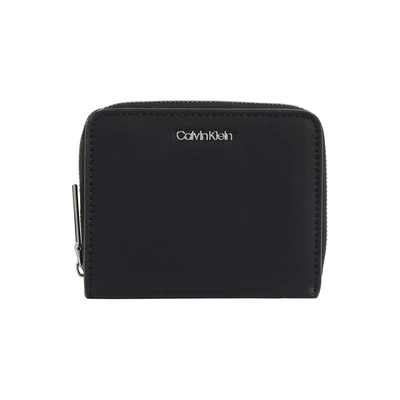 Afbeelding van Calvin Klein MUST Medium ZIP Around Wallet Portemonnee, Dames, Maat: One Size, Black
