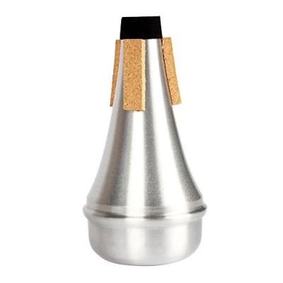 Afbeelding van Trompet Mute, Aluminium Mini Draagbare Mute Dampener voor Instrument Accessoire