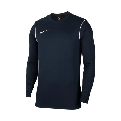 Afbeelding van Nike Uniseks Kind Top Met Lange Mouwen Y Nk Df Park20 Crew Top, Obsidiaan/Wit/Wit, BV6901 451, L