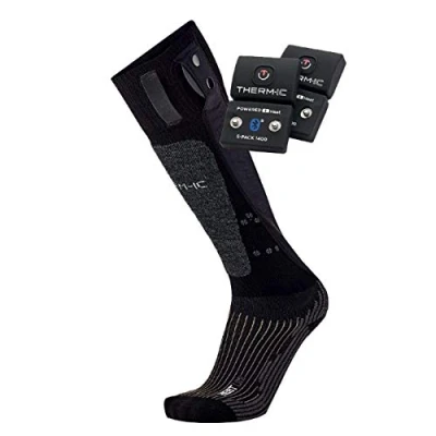 Afbeelding van Thermic PowerSocks Set Heat Uni 1400B verwarmde sokken + Bluetooth batterijen, uniseks, zwart, 35 38