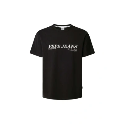 Afbeelding van Pepe Jeans Dylan Tshirt print, Heren, Maat: XL, Black