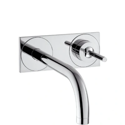 Afbeelding van AXOR Uno 2 afbouwdeel inbouwwandkraan met plaat 23.5cm
