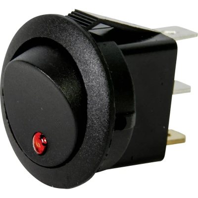 Afbeelding van HP Autozubehör 28634 Auto wipschakelaar 12 V 10 A 1x uit/aan Continu 1 stuk(s)