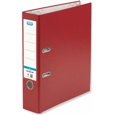 Afbeelding van Elba ordner Smart Pro+, rug van 8 cm, pak 5 stuks, rood