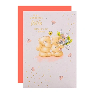 Afbeelding van Hallmark Moederdag kaart voor vrouw Cute Forever Friends Design