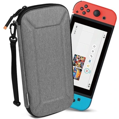 Afbeelding van WIWU Hoes geschikt voor Nintendo Switch Games Houder Accessoires Grijs