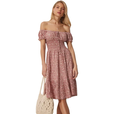 Afbeelding van Happiness Istanbul MX00080 Volwassenen Vrouwen Single Baksteen kleur 38