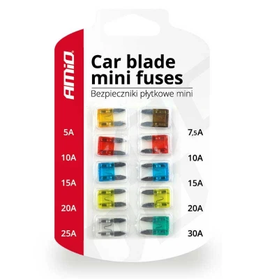 Afbeelding van MINI steekzekering set 10 stuks