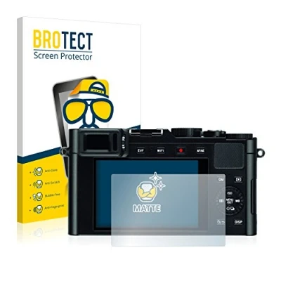 Afbeelding van BROTECT (2 Stuks) Antireflecterende Beschermfolie voor Leica D Lux (Typ 109) Anti Glare Screen Protector, Mat, Ontspiegelend