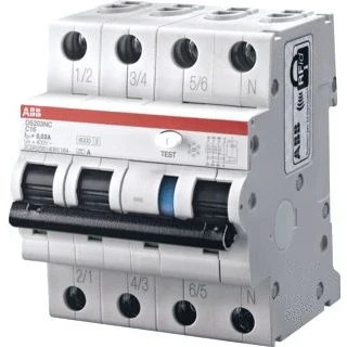 Afbeelding van ABB System pro M compact DS Aardlekautomaat 3P+N 16A 100mA