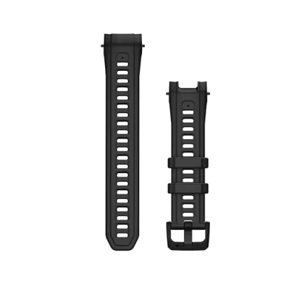 Afbeelding van Garmin Instinct 3, 45 mm vervangende smartwatchband, origineel accessoire, Zwart, Eén maat, Modern