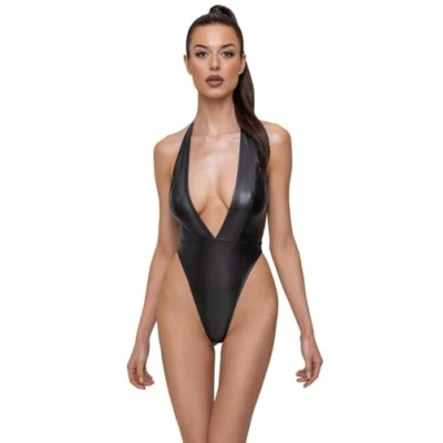 Afbeelding van Cottelli Matte String Body Zwart