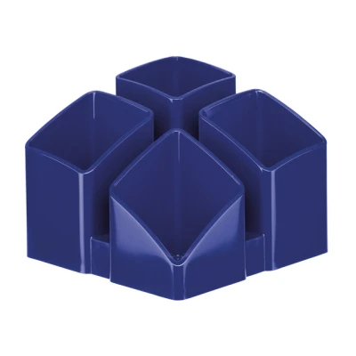 Afbeelding van Pennenkoker HAN Scala 4 vaks blauw