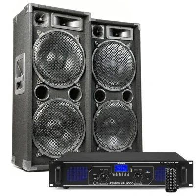 Afbeelding van MAX212 DJ luidspreker en Bluetooth versterker combinatie 2800W