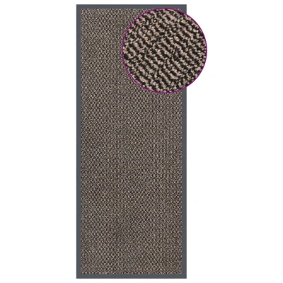 Afbeelding van Deurmat getuft 60x150 cm donkerbruin