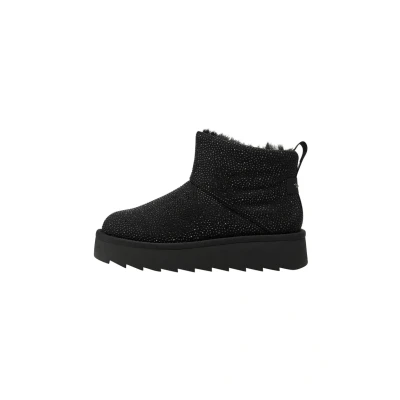 Afbeelding van Tamaris Snowboots, Dames, Maat: 42, Black glam Textiel