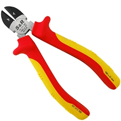 Afbeelding van S&amp;R VDE zijsnijders 160mm 1000V getest Serie Chroom Vanadium staal, gefosfateerd
