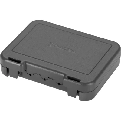 Afbeelding van GARDENA Kabelverbinder Bescherming Kunststof Box Grijs Ter beveiliging van de Kabels en Connectors Robotmaaier Accessoires Gazononderhoud