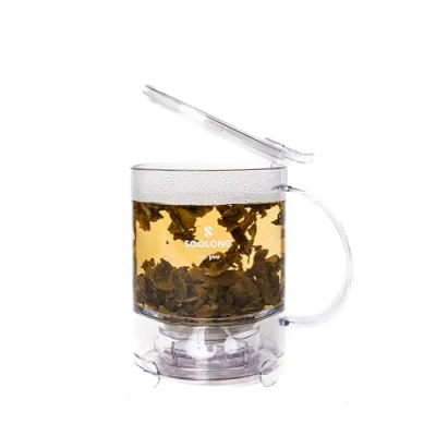 Afbeelding van Soolong Teamaker, Infuse Expert, Handige Theemaker, Ice teamaker voor thee en Tea gemaakt van Tritan, maker is BPA vrij vaatwasserbestendig, 450ML 1stuks