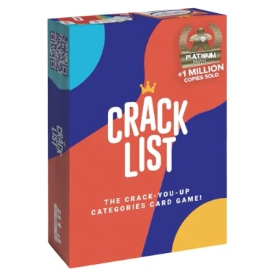 Afbeelding van CRACK LIST YAQUA Card Game Categories I Family Party voor kinderen en volwassenen Leeftijd 10+ 2 8 spelers 30 minuten speeltijd