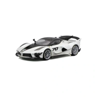 Afbeelding van Bburago Ferrari FXX K EVO (2017): modelauto op schaal 1:43, Racing serie, geschenkdoos, wit (18 36311)