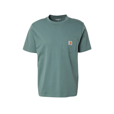 Afbeelding van Carhartt WIP Pocket Tshirt basic, Heren, Maat: Small, Evergreen