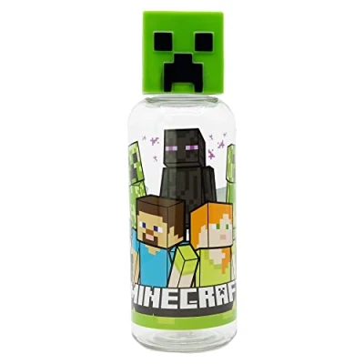 Afbeelding van Minecraft 3D drinkfles waterfles 560 ml TRITAN: BPA vrij