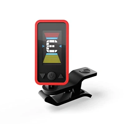 Afbeelding van D&#039;Addario PW CT 17RD Eclipse Tuner rood stemapparaat