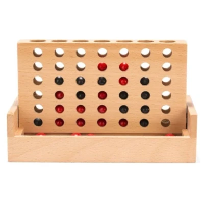 Afbeelding van Houten Spel 4 op een rij