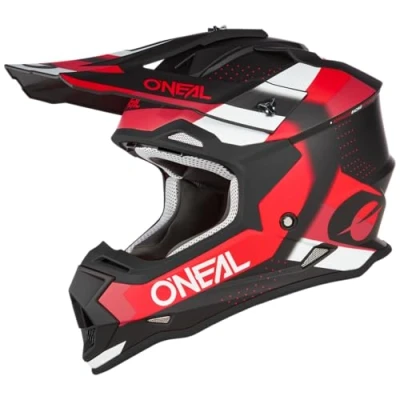 Afbeelding van Oneal 2Series Spyde V23 Motorcross helm, zwart wit rood, afmeting L voor man