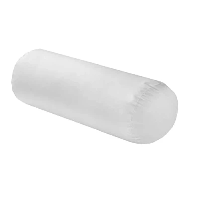 Afbeelding van sleepling 197745 nekrol nekkussen Inlet bankkussen sierkussen en decoratief kussen ademend wasbaar op 60 graden Ökotex Made in EU 15 x 40 cm, wit