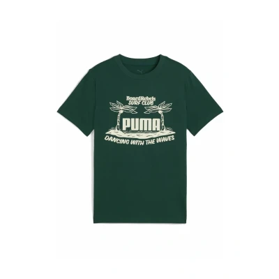 Afbeelding van Puma Tshirt print voor kinderen, Maat: 164, Dark myrtle