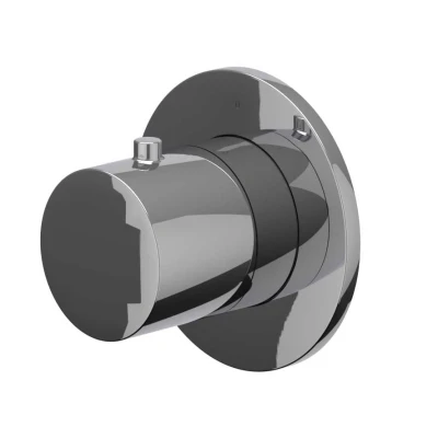 Afbeelding van IVY Bond afbouwdeel flow through stopkraan symmetry Chroom Tijdloze uitstraling