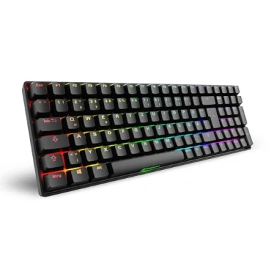 Afbeelding van Sharkoon SGK50 S2 Zwart, RGB, Gateron Bruin