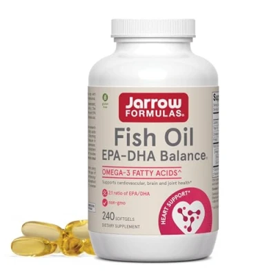Afbeelding van EPA DHA Premium Balance 240 softgels zuivere hooggeconcentreerde visolie Jarrow Formulas