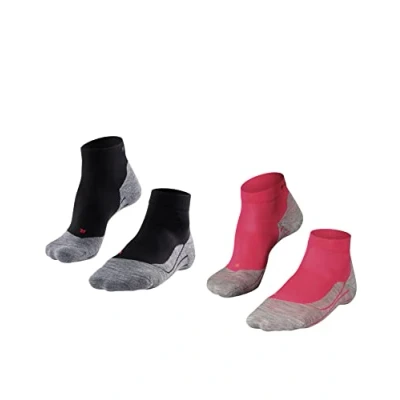 Afbeelding van Falke RU4 Endurance Short 2PACK Running Functional Mediumcushioned Sportsokken sortiment, Dames, Maat: 37/38, Sortiment