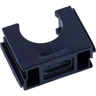 Afbeelding van Polfix klembeugel VSV UVS slagvast 19MM zwart RAL9005