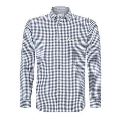Afbeelding van Stockerpoint Klederdrachthemd Campos3, Donkerblauw, S